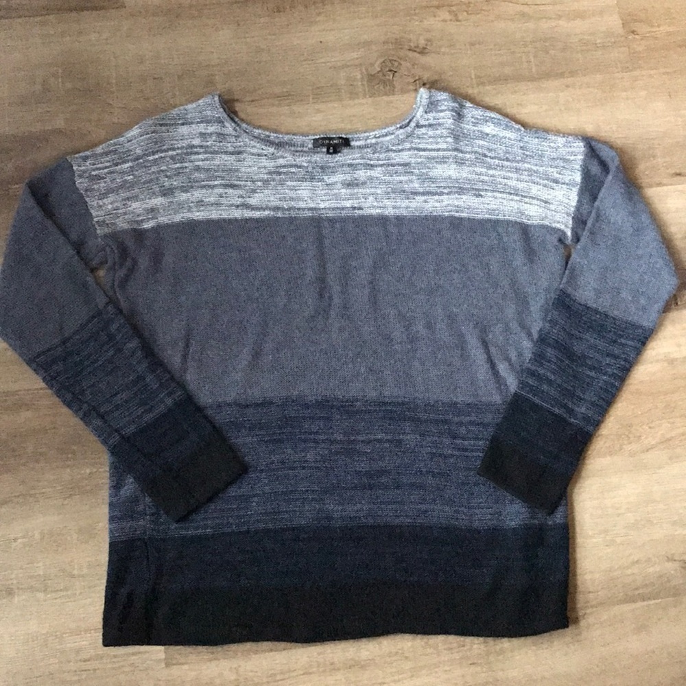 Dynamite light weight knit sweater blue gray